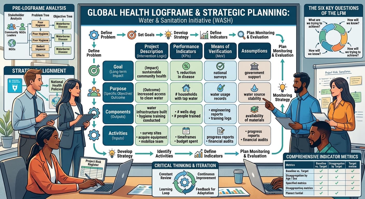 Logframe in Global Health: From Design to Use